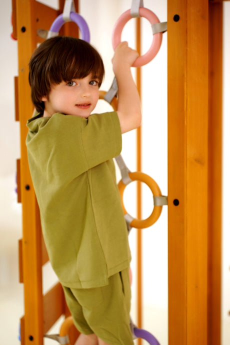 Hawthorn Large – Natural | Octagon Outdoor Jungle Gym