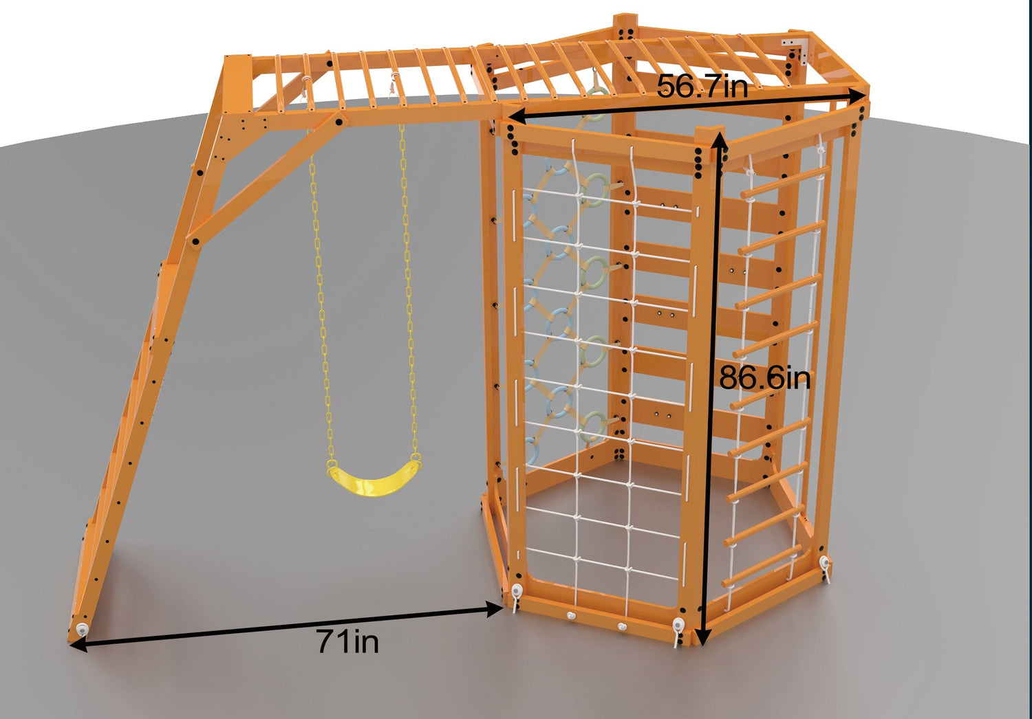 Hawthorn | Octagon Outdoor Jungle Gym