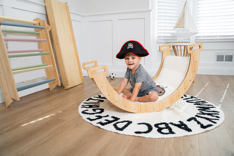 Hazel Cocomelon | Pikler Traingle, Slide & Rocker Set