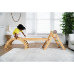 Hazel Cocomelon | Pikler Traingle, Slide & Rocker Set