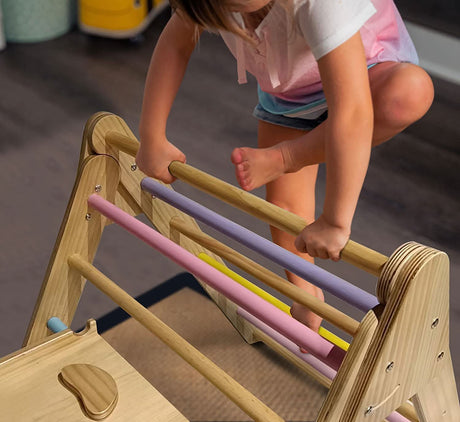Hazel | Foldable Pikler Triangle with Slide & Rocker