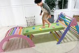 Hazel | Foldable Pikler Triangle with Slide & Rocker