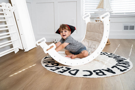 Hazel | Foldable Pikler Triangle with Slide & Rocker