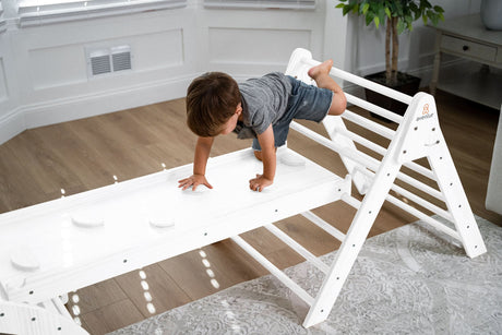 Hazel | Foldable Pikler Triangle with Slide & Rocker