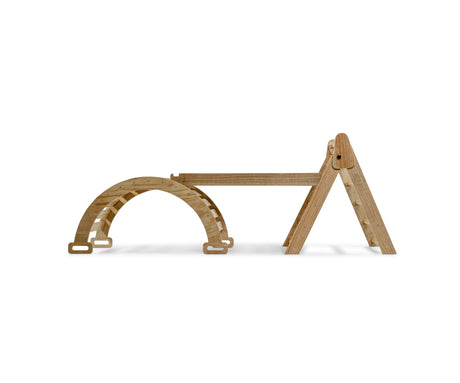 Hazel | Foldable Pikler Triangle with Slide & Rocker