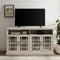 Hazel Glass 4 Door TV Stand-Entertainment-Parc Decor