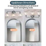 Hermosa Modern 3-Light Bathroom Vanity Light