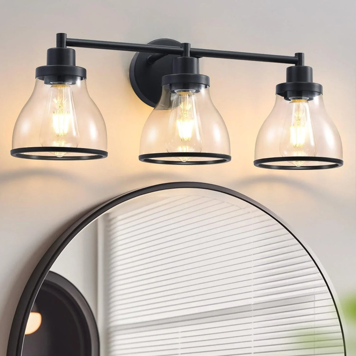 Hermosa Modern 3-Light Bathroom Vanity Light
