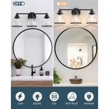 Hermosa Modern 3-Light Bathroom Vanity Light