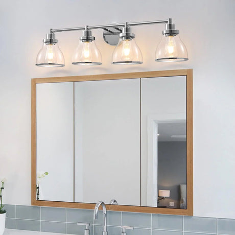 Hermosa Modern 4-Light Bathroom Vanity Light