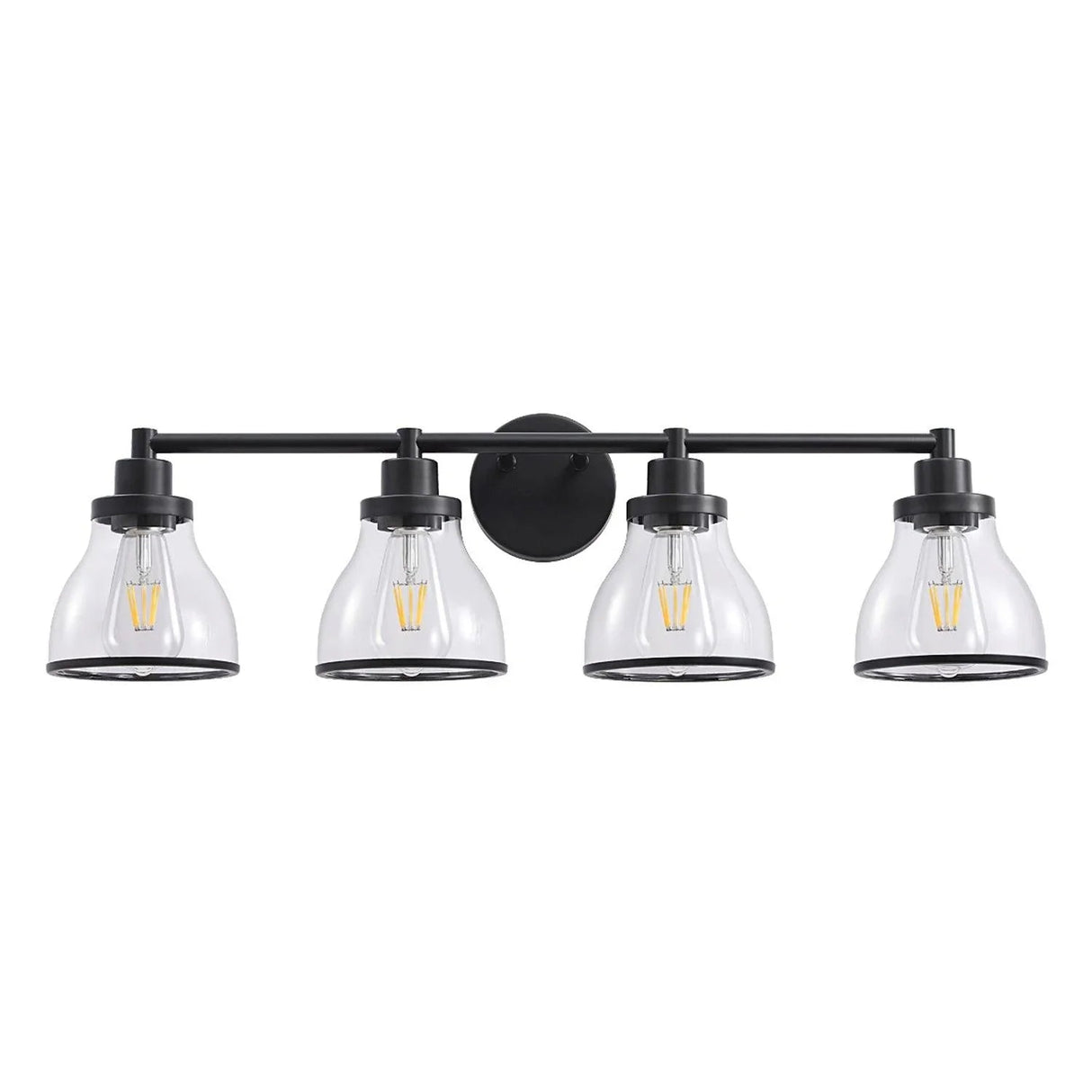 Hermosa Modern 4-Light Bathroom Vanity Light