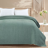 Herringbone Cotton Blanket-Blanket-Parc Decor