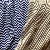 Herringbone Cotton Blanket-Blanket-Parc Decor