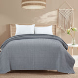 Herringbone Cotton Blanket-Blanket-Parc Decor