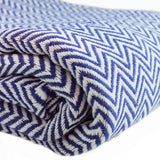 Herringbone Cotton Blanket-Blanket-Parc Decor