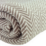 Herringbone Cotton Blanket-Blanket-Parc Decor