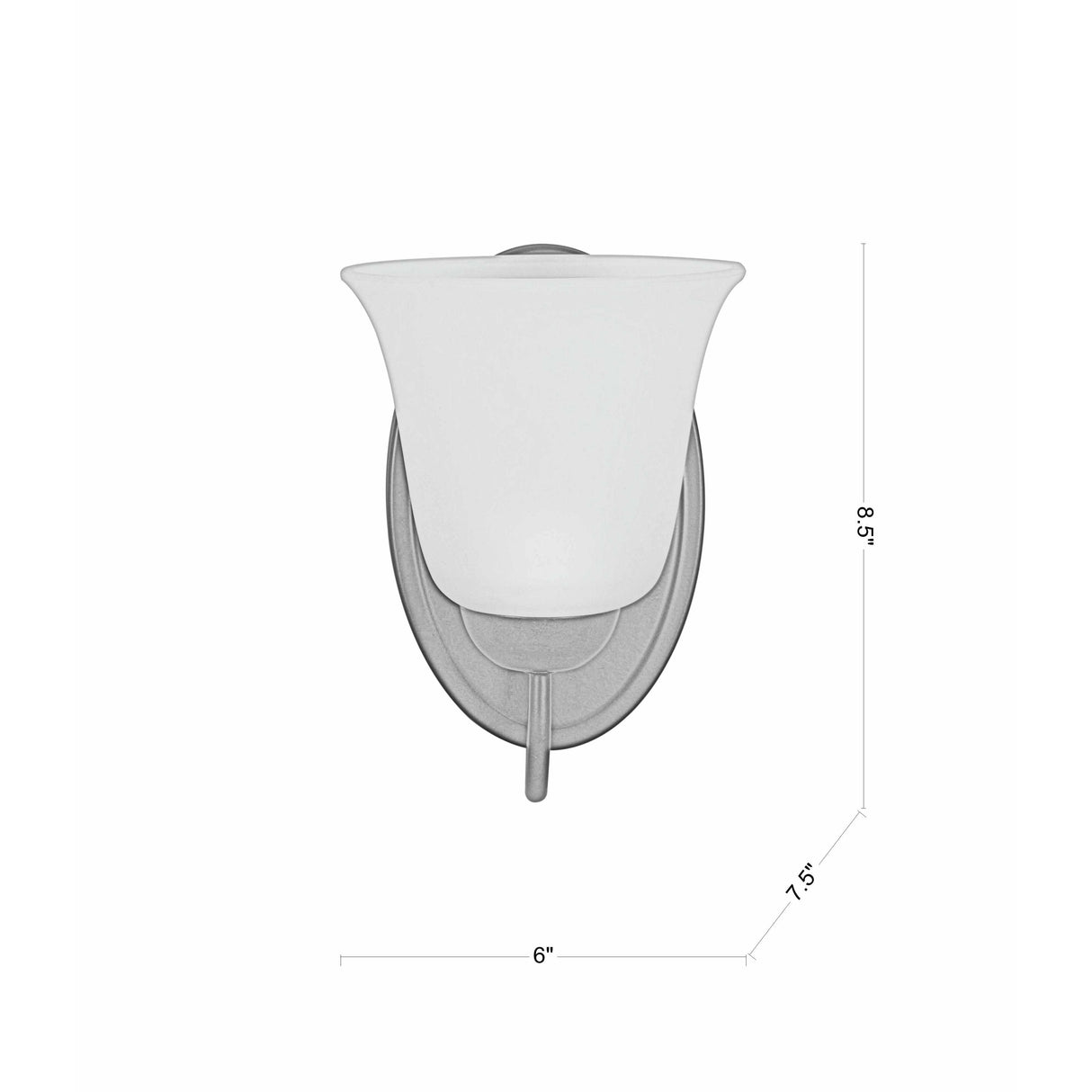 Heysham Black Iron Wall Sconce - Clearance-Lighting-Parc Decor