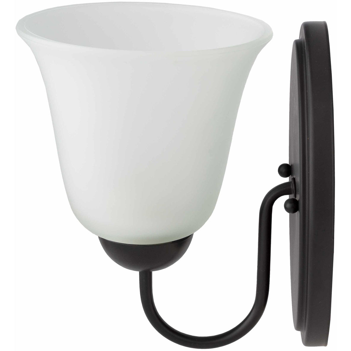 Heysham Black Iron Wall Sconce - Clearance-Lighting-Parc Decor