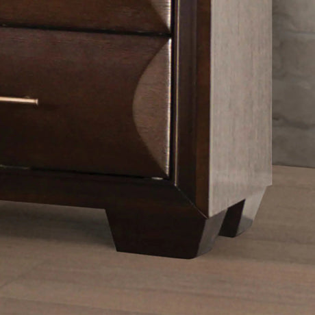 Hinwitz Transitional Solid Wood 2-Drawer Nightstand-床头柜-Parc Decor