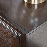 Hinwitz Transitional Solid Wood 2-Drawer Nightstand-床头柜-Parc Decor