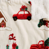 Holiday Sherpa Throw - Esmay Collection