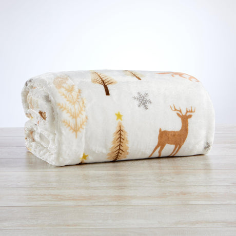Holiday Sherpa Throw - Esmay Collection