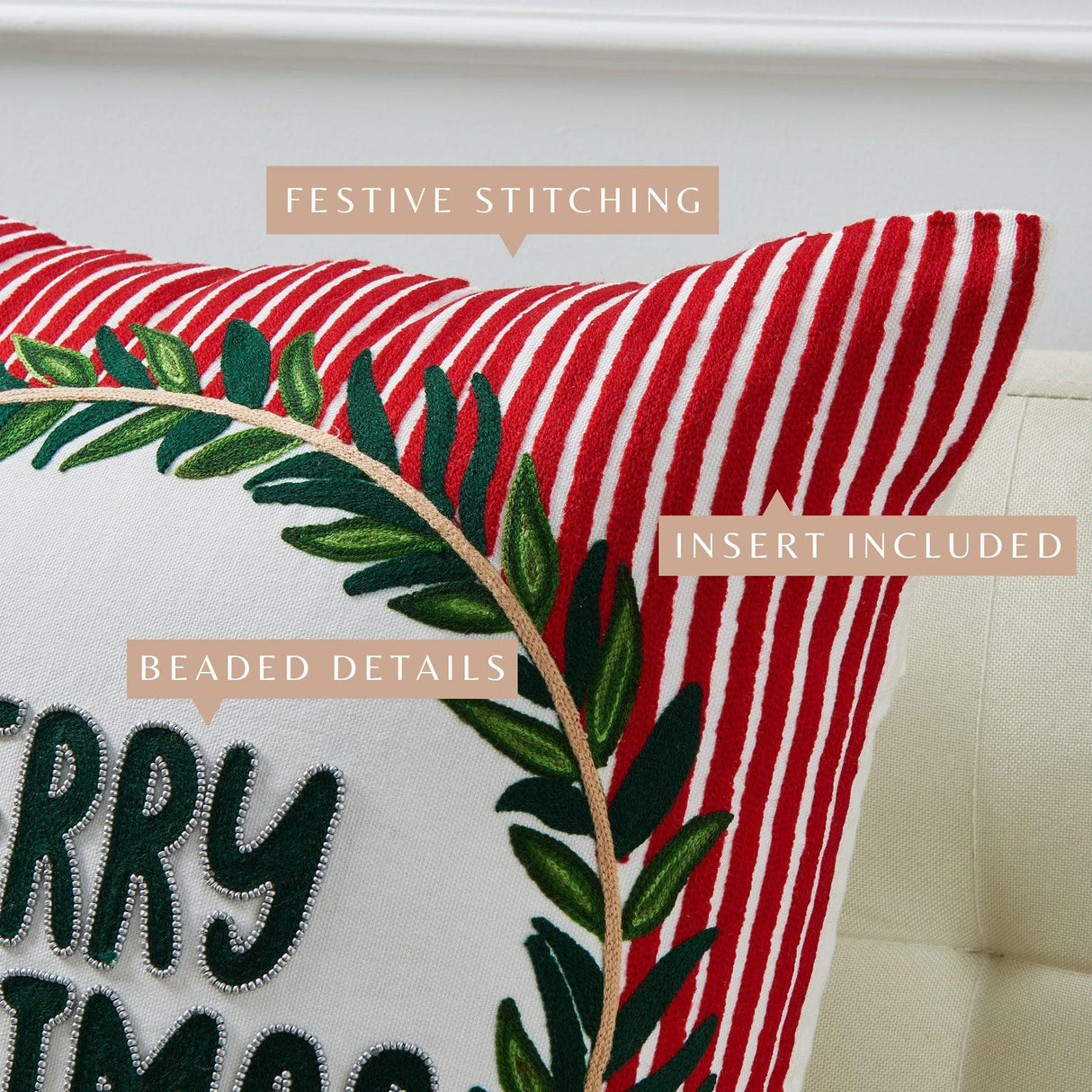 Holiday Throw Pillow - Jubilee Collection