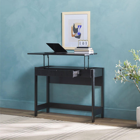 Holmes Modern Scandinavian Reeded Writing Standing Desk