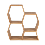 Honeycomb Shelf – Medium | Modular European Oak Storage