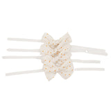 Honeyed Polkadot Linen Napkin Bow Ties – Set of 6