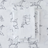 Horses Printed Sheet Set-Sheets-Parc Decor