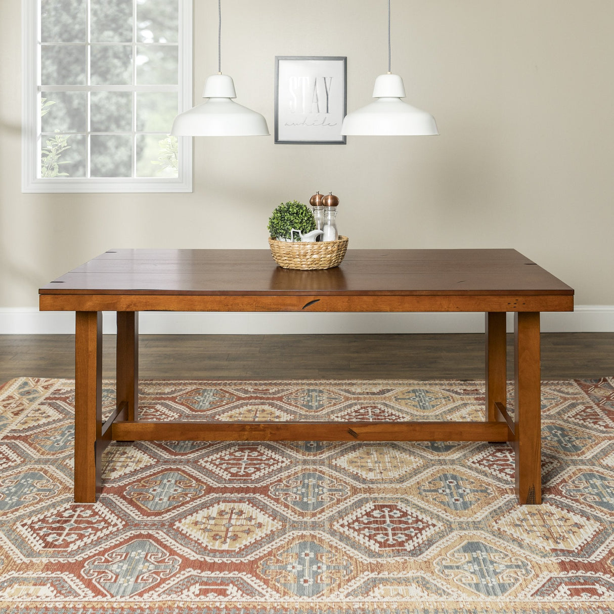 Huntsman Wood Dining Table-Dining / Kitchen-Parc Decor