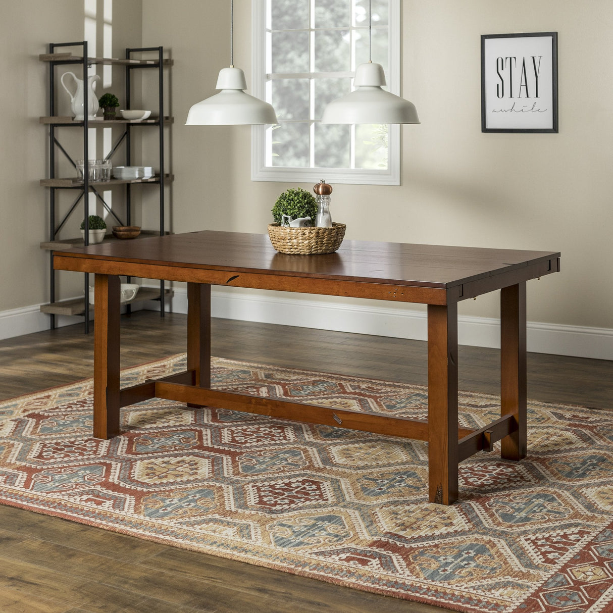 Huntsman Wood Dining Table-Dining / Kitchen-Parc Decor