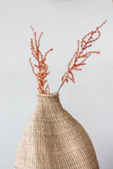 Ilala Garlic Gourd Handwoven African Basket-Baskets & Vessels-Parc Decor