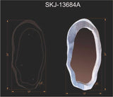 Ilaya Wood Mirror-Mirrors-Parc Decor