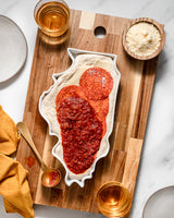 Illinois State Plate-Baking Dish-Parc Decor