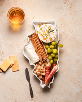 Illinois State Plate-Baking Dish-Parc Decor