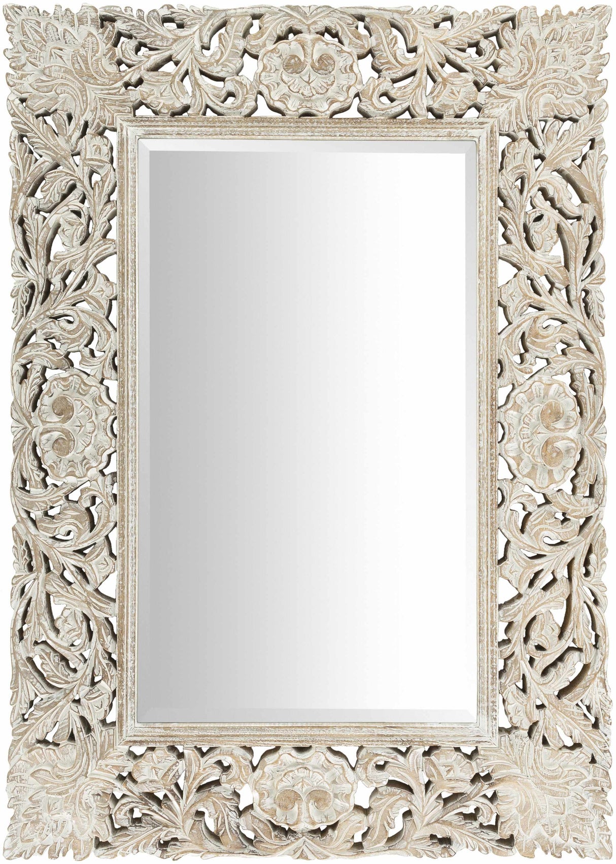 Indiana Wood Mirror-Mirrors-Parc Decor