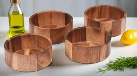 Individual Salad Bowl x 4- 327A4-Salad Bowl-Parc Decor