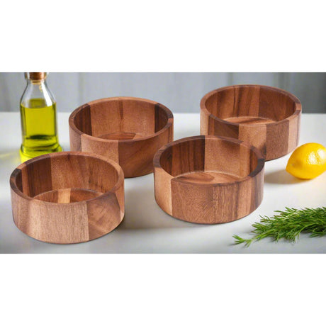 Individual Salad Bowl x 4- 327A4