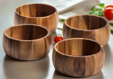Individual Salad Bowl x 4- 332A4-Salad Bowl-Parc Decor