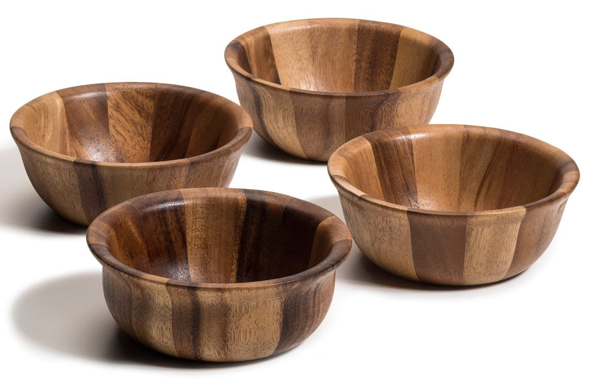 Individual Salad Bowl x 4- 335A4-Salad Bowl-Parc Decor
