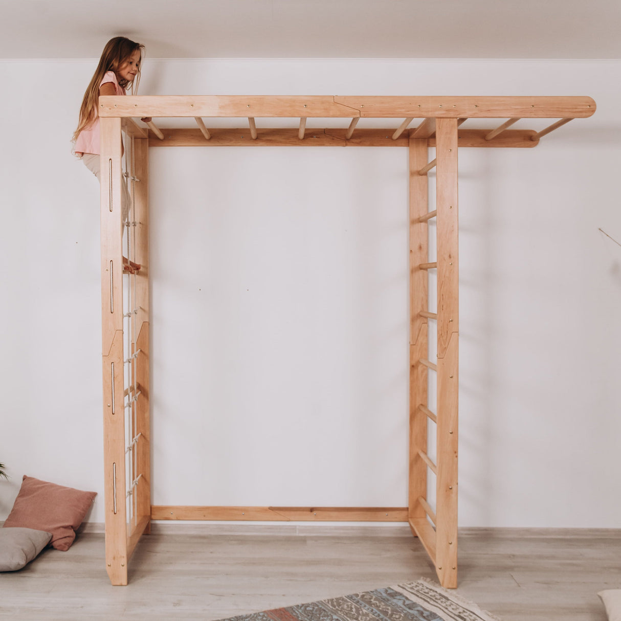 Indoor Monkey Bars-Swedish Wall-Parc Decor
