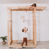 Indoor Monkey Bars-Swedish Wall-Parc Decor