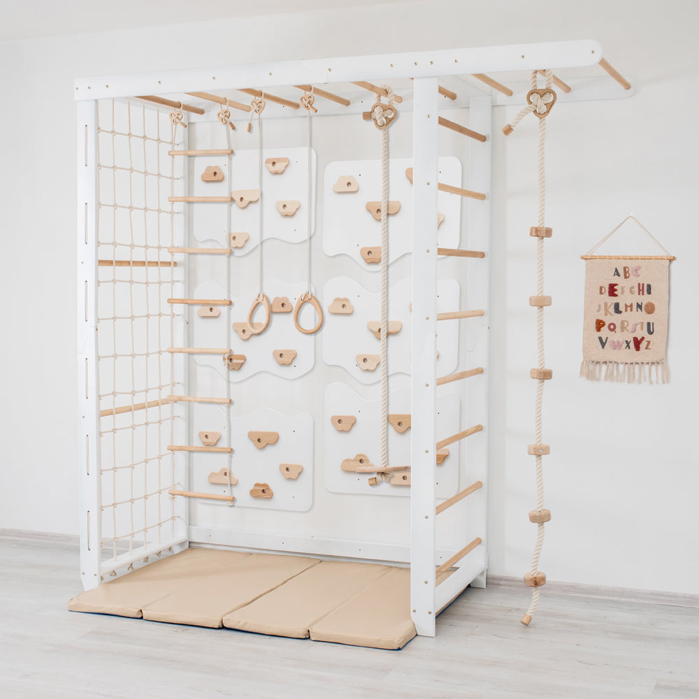 Indoor Monkey Bars-Swedish Wall-Parc Decor