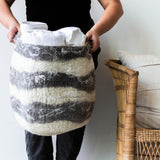 Ingobozi Woven Wool African Storage Basket