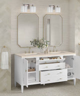 Invite 2-Light 15"w Bath Vanity Light Fixture Brushed Nickel Finish by Progress