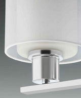 Invite 2-Light 15"w Bath Vanity Light Fixture Brushed Nickel Finish by Progress