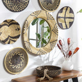 Ipilan Moonj Grass Starburst Round Mirror-Decor-Parc Decor