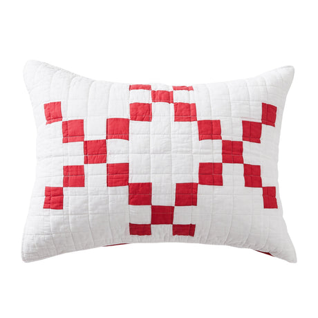 Irish Chain Patchwork Cotton Quilt Set